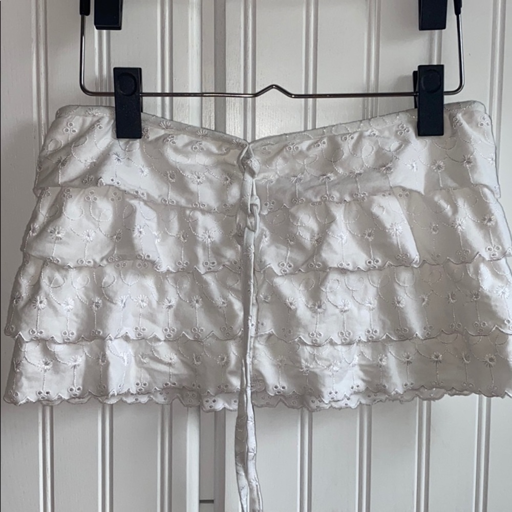 White juicy couture beach coverup size S